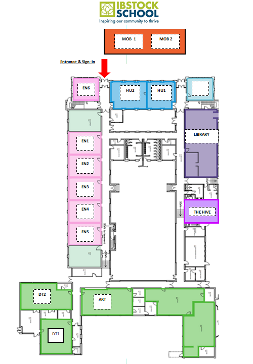 Y7 Parents Eve Map
